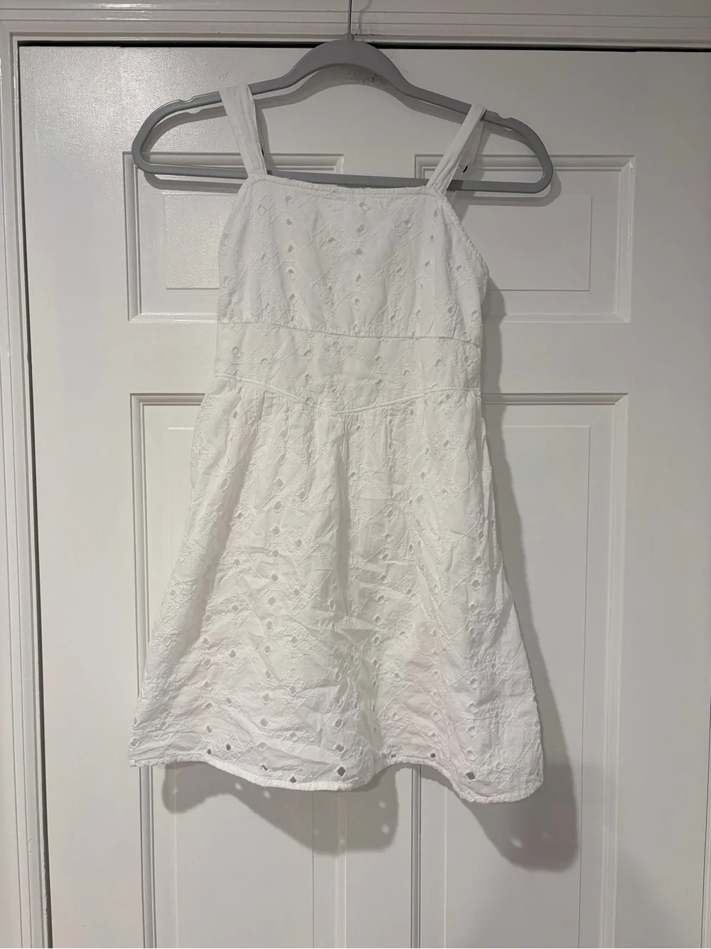abercrombie kids White Eyelet Sundress